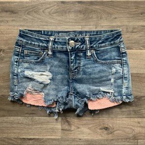 American Eagle Shorts- Size 0